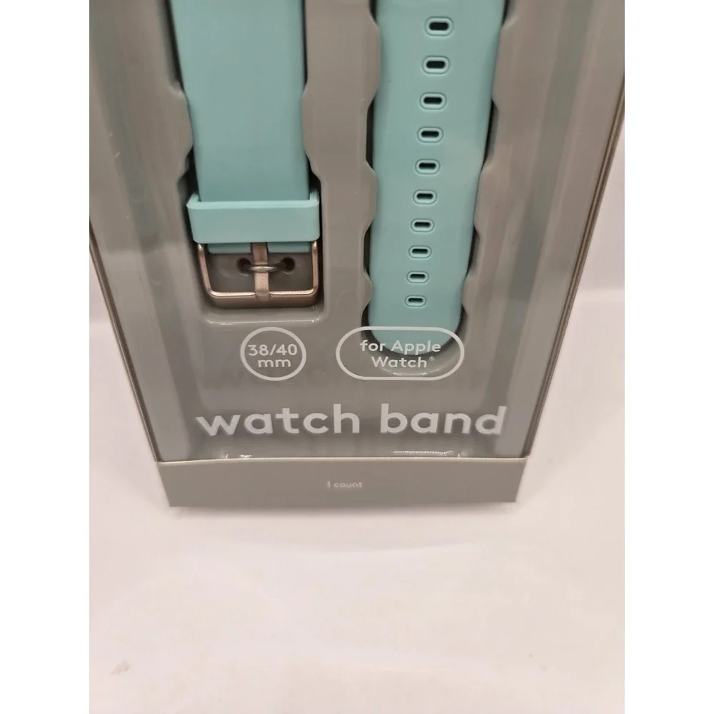 Apple Watch Heyday Silicone Band size 38/40 Seafoam Green